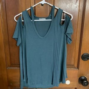 Charlotte Russe Key Hole Sleeve Top